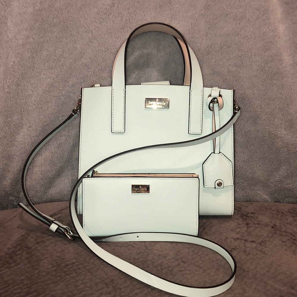 Kate Spade Mint Green Crossbody NO WALLET